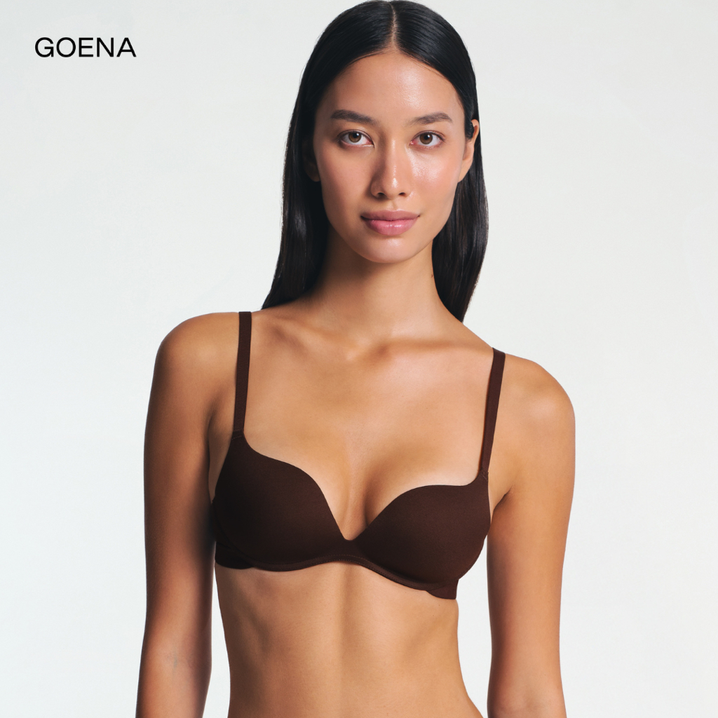 GOENA Alaia เสื้อชั้นในตักเสื้อยืดปกติ