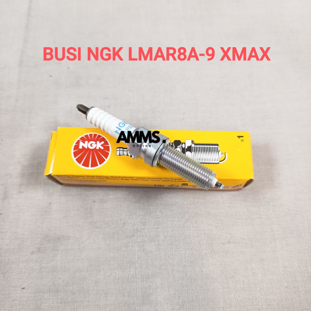 NGK LMAR8A-9 SPARK PLUG สําหรับมอเตอร์ไซค์ XMAX