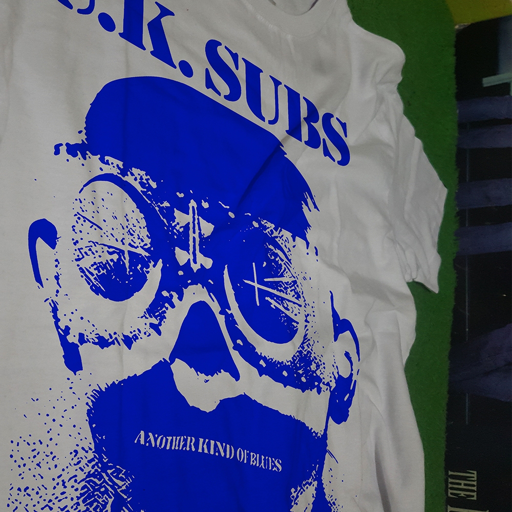 KATUN Music T-Shirt / Band T-Shirt UK SUBS / 30s Combed Cotton