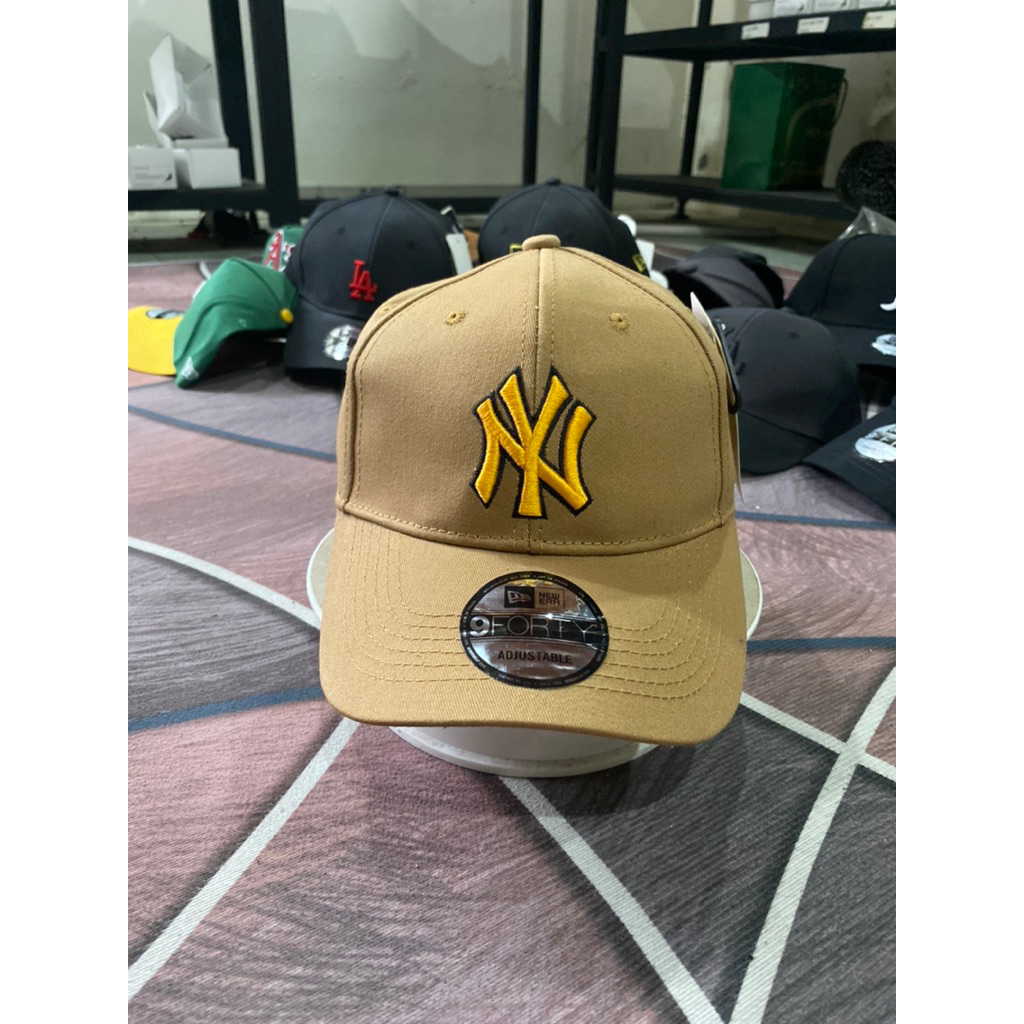 NY New York Korea หมวก Unisex / Ny Cap / หมวกเบสบอลลําลอง / หมวกโลโก้ NY