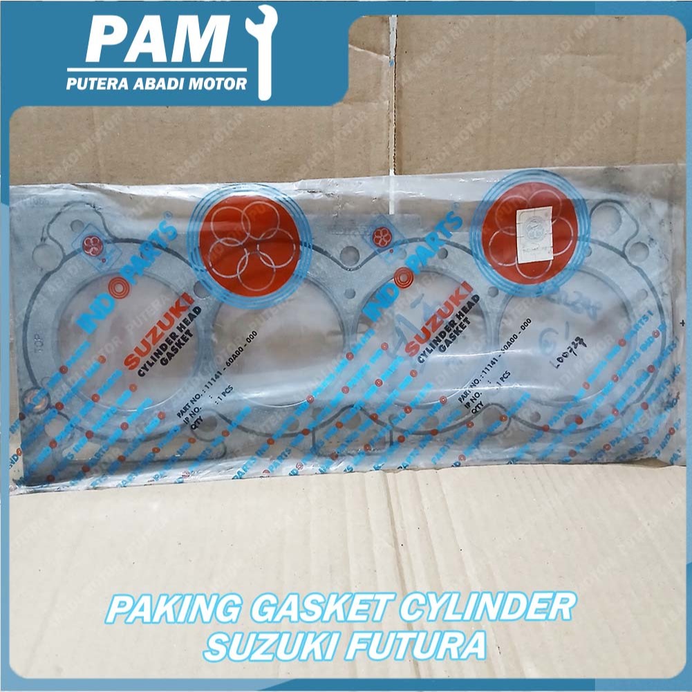 ปะเก็นฝาสูบ Suzuki Futura 11141 - 60A0-0-00 ยี่ห้อ Indoparts (OSA)ff