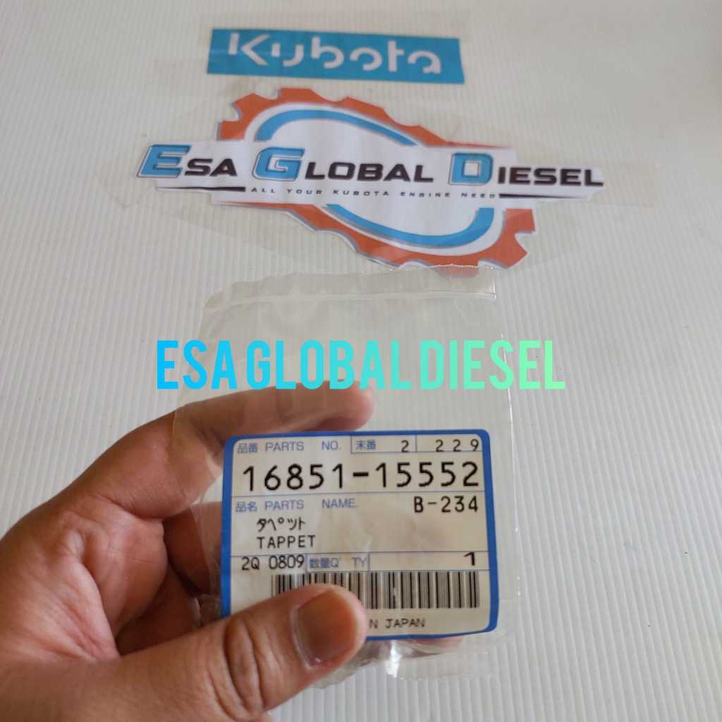 TAPPET KUBOTA D722, D782, D902, Z402, Z482, Z602 16851-15552