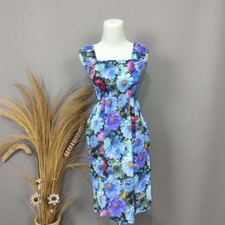 DRESS KERUT PENDEK BALI (pilih motif)