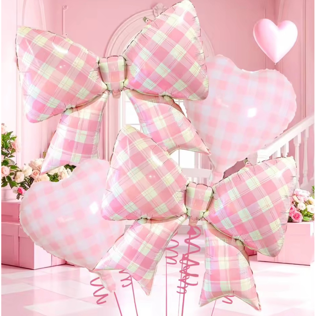 LOVE BALLOON PACKAGE กล่องริบบิ้นสีชมพู