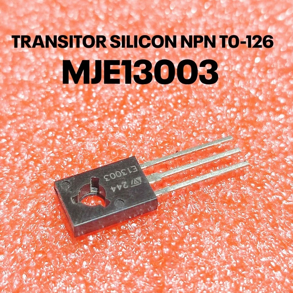 ทรานซิสเตอร์ BJT MJE13003 MJE 13003 ST SUPER T0-126