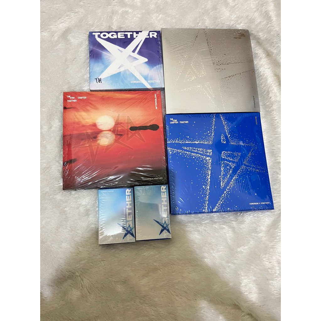 TXT TOMORROW BY TOGETHER THE STAR CHAPTER : TOGETHER TSCT AFTERGLOW SOLOTRACK MINI ALBUM