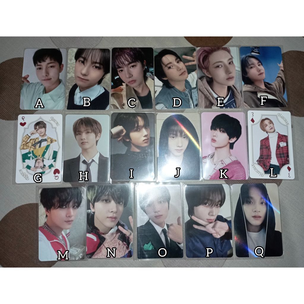 Photocard อย่างเป็นทางการ nct dream renjun haechan jisung