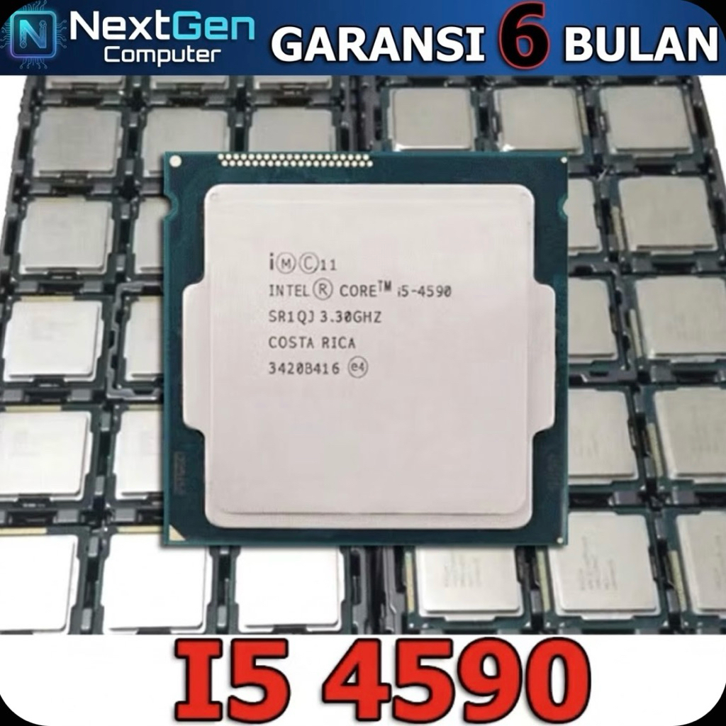 INTEL I5 4590 LLGA 1150 GEN 4 PROCESSOR รับประกัน 6 เดือน JURAGAN