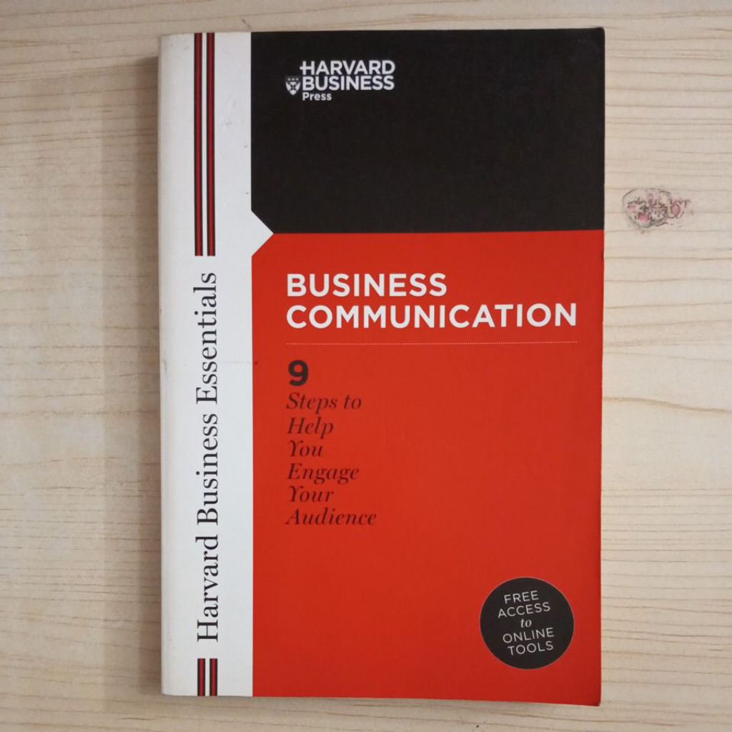 HARVARD BUSINESS ESSENTIALS BUSINESS COMMUNICATION BOOK