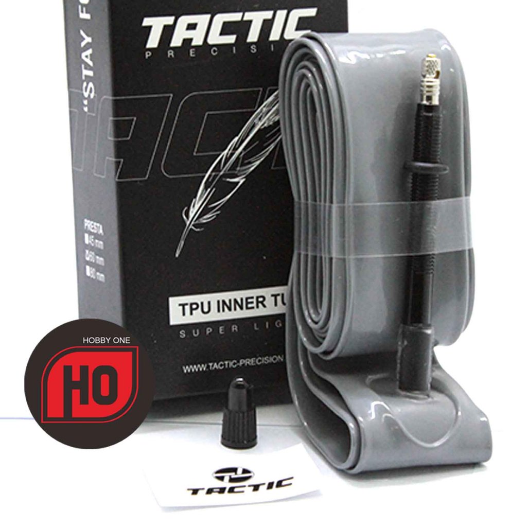 TACTIC 700x28-32c 700x32-48c 80-120 PSI TPU ยางใน ยางในสีเทาแสงยางใน