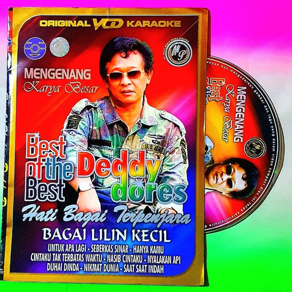 CASSETTE VCD KARAOKE POP NOSTALGIA MEMORIAL DOTRESS-VCD KARAOKE POP INDONESIA OLD
