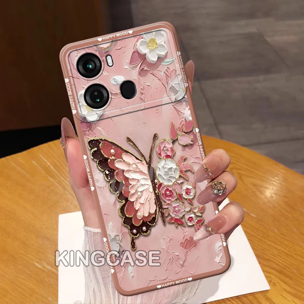 ITEL P40 Case Softcase Macaron ปกป้องกล้อง Kesing Hp Casing Hp Protector Hp - MBN39