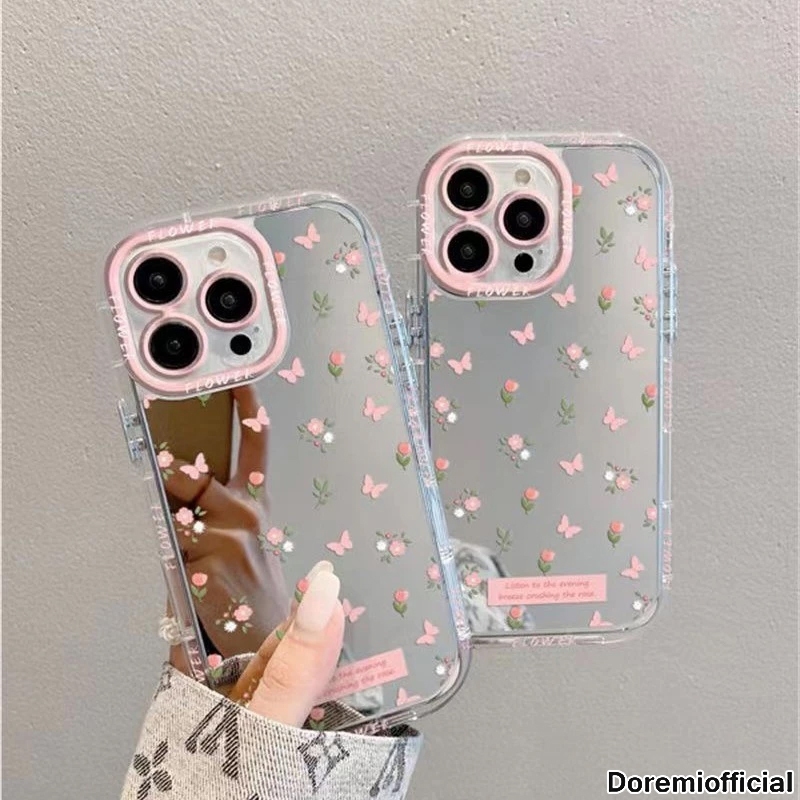 SOFTCASE MIRROR สําหรับ OPPO F1S F5 F7 F11 RENO 4 4F 5 5F 6 7 8T 11F 12F 13F 14 14F 15F PRO 4G 5G PI