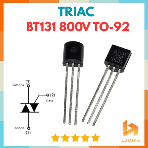BT131 800V 1A TO-92 triac BT131-800 BT131