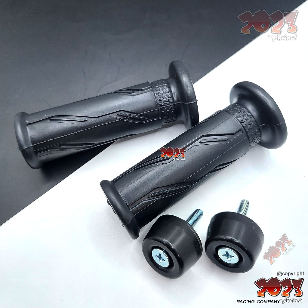 HANDGRIP/GRIP/HANDFAT/HAND GRIP/GAS COVER/RUBBER HANDLEBAR PLUS BLACK HANDLEBAR STRAPS