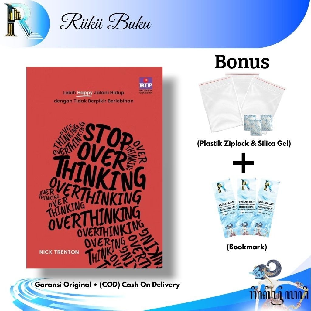 Stop Overthinking Book - Nick Trenton