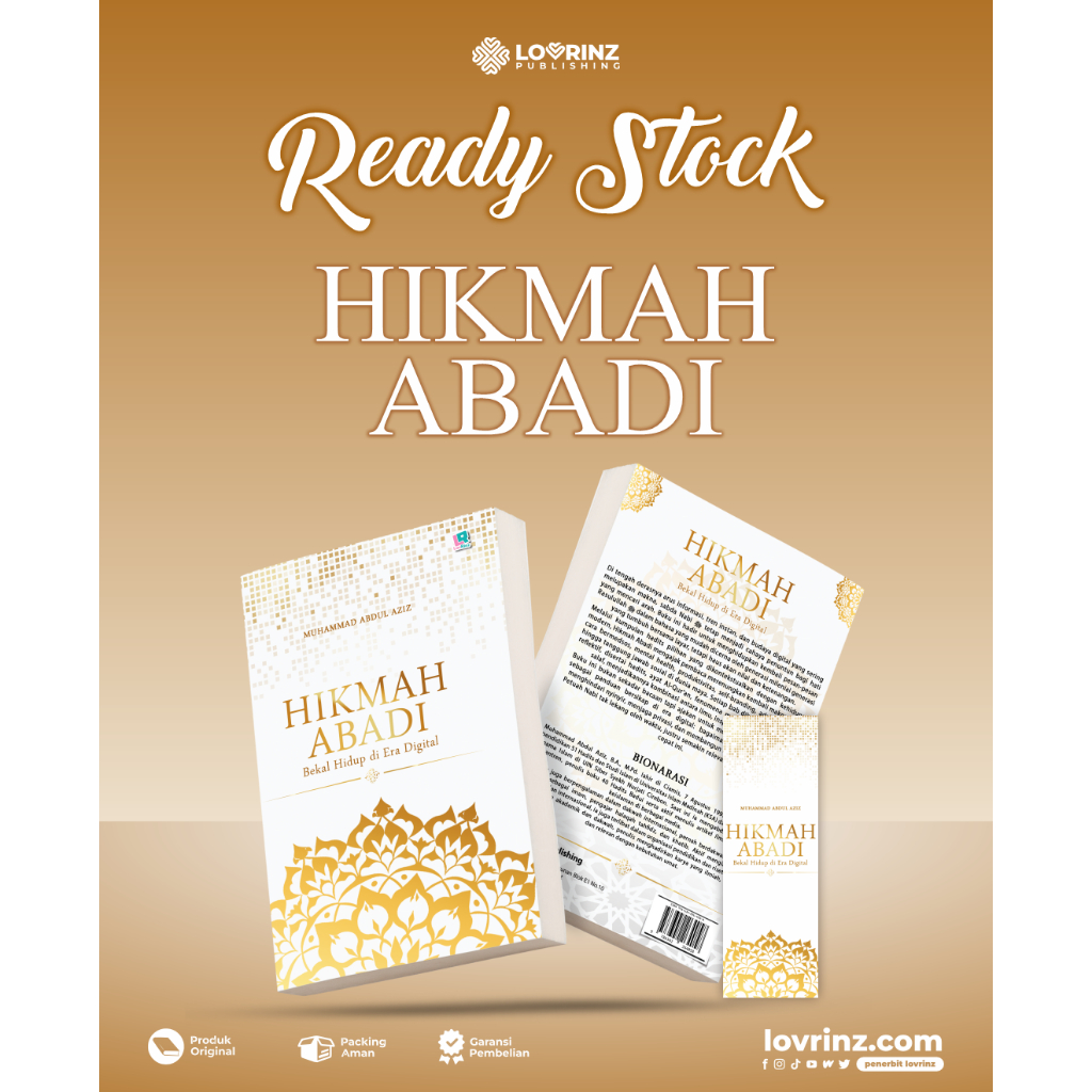 หนังสือต้นฉบับ "Hikmah Abadi" By Muhammad Abdul Aiz