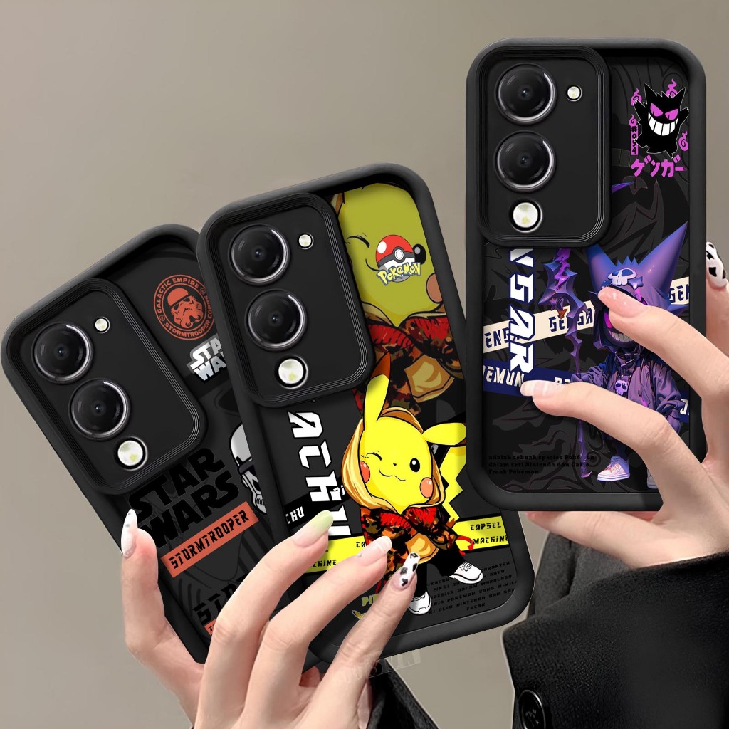 Softcase Procamera นูน Vivo Y04 Y04S Y19S GT โทรศัพท์ทุกประเภท - ปลอกยาง Vivo Y04 Y04S Y19S GT - เคส