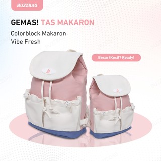 Buzzbag - tas ransel wanita  Tas sekolah wanita berkapasitas besar korea import fashion kuliah tas ransel laptop