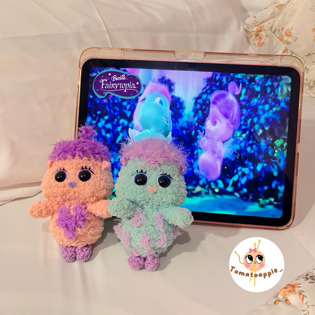 GANTUNGAN [มะเขือเทศแอปเปิ้ล] Amgurumi Bibble Dizzle || พวงกุญแจ