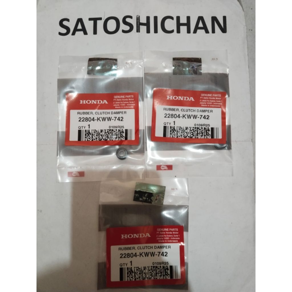 ยางคลัชคู่ Revo Absolute & Supra 22804-KWW-742 Original AHM