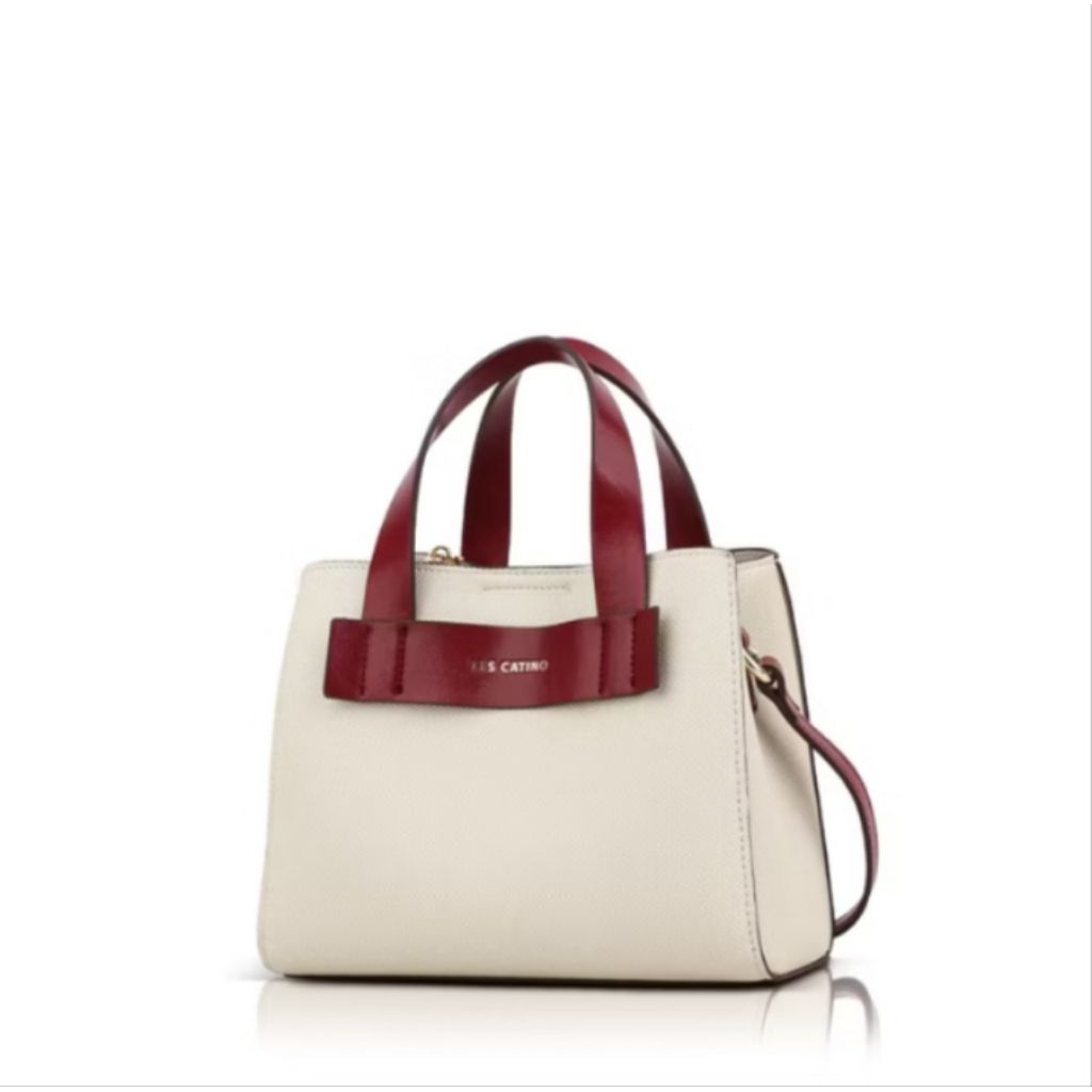 Les Catino Dara Pique Bag กระเป๋าสะพายกระเป๋าถือกระเป๋าผู้หญิง