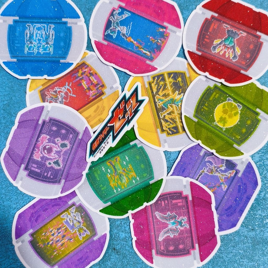 สติ๊กเกอร์ไวนิล Kamen Rider Zeztz Capsem | แวววาว | สติ๊กเกอร์