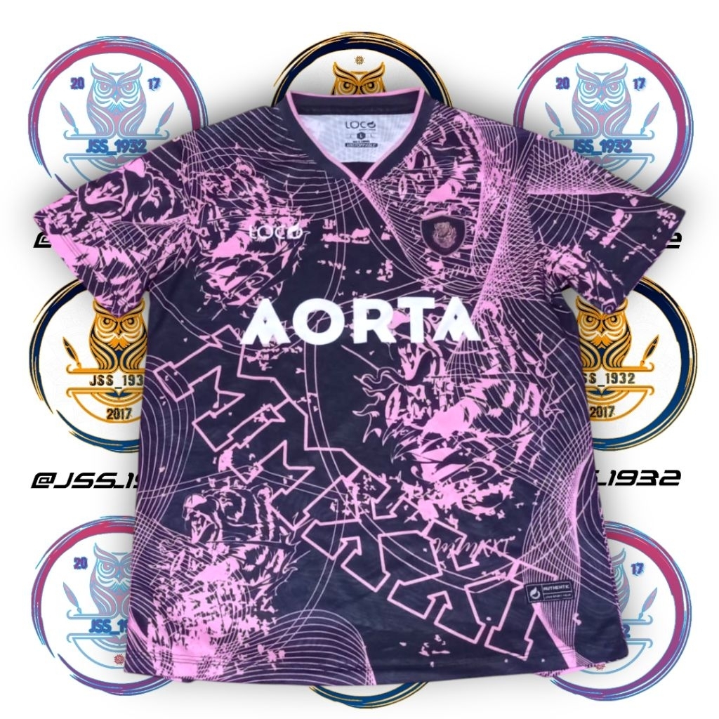 AORTA MMXXI Kit YAMATO 01 ORIGINAL Retro Vintage Rare Blockecore Football Sports Jersey - L