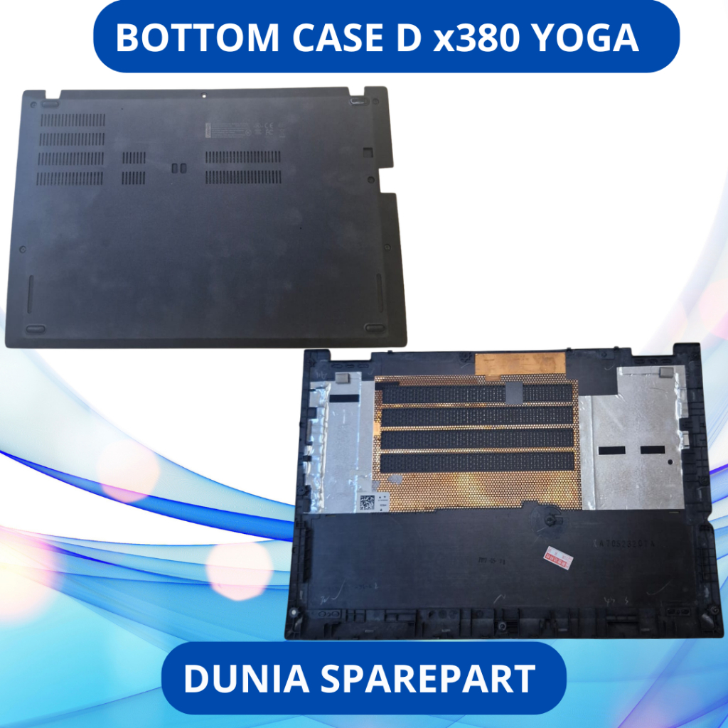 Lenovo ThinkPad X380 Yoga 13.3" Bottom Case Base Cover สีดํา AQ1SK000460