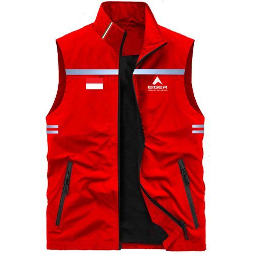 EIGER เสื้อกั๊กเดินป่าสําหรับบุรุษและสตรี, เสื้อกั๊กเทรนด์ Eiger, เสื้อกั๊ก