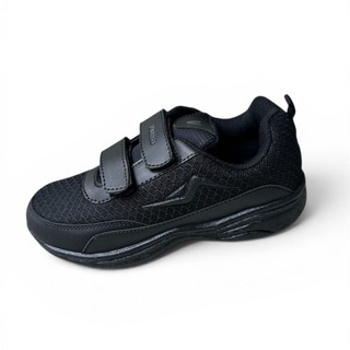 VANTESS ZIGMA 017 Sepatu Anak Sepatu Hitam Sepatu Sekolah Laki-Laki dan Perempuan Elegan Anti Slip