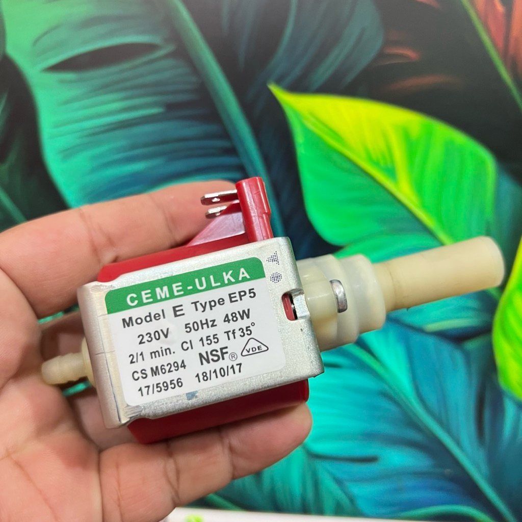 MESIN Ulka EP5 ถอดอะไหล่ปั๊มเครื่องชงกาแฟ