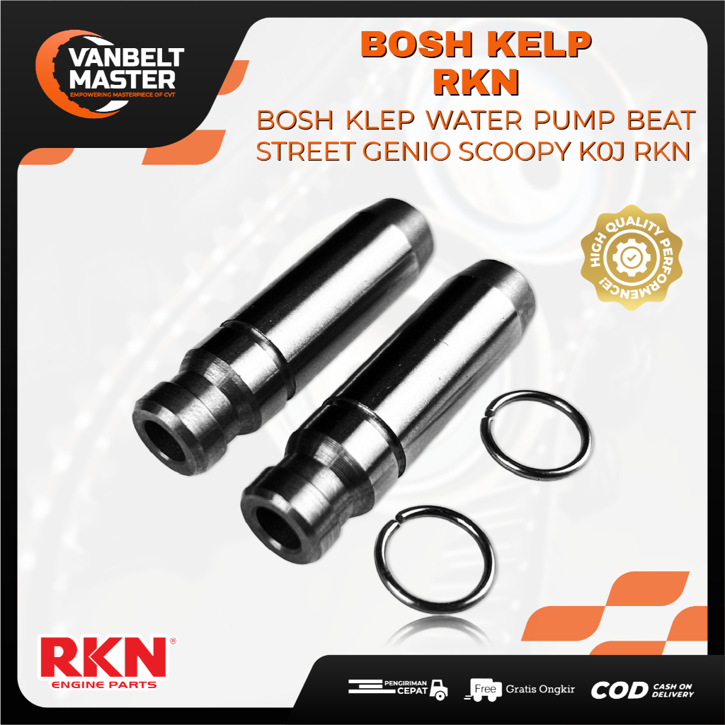 RKN Bosh Klep Valve Guide Beat Deluxe Scoopy Genio CT Hunter Cub 110 125 New Street K0J K2F K1A