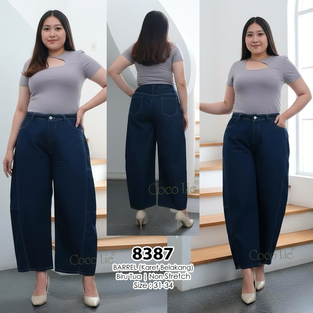 PAYDAY BARREL JEANS*