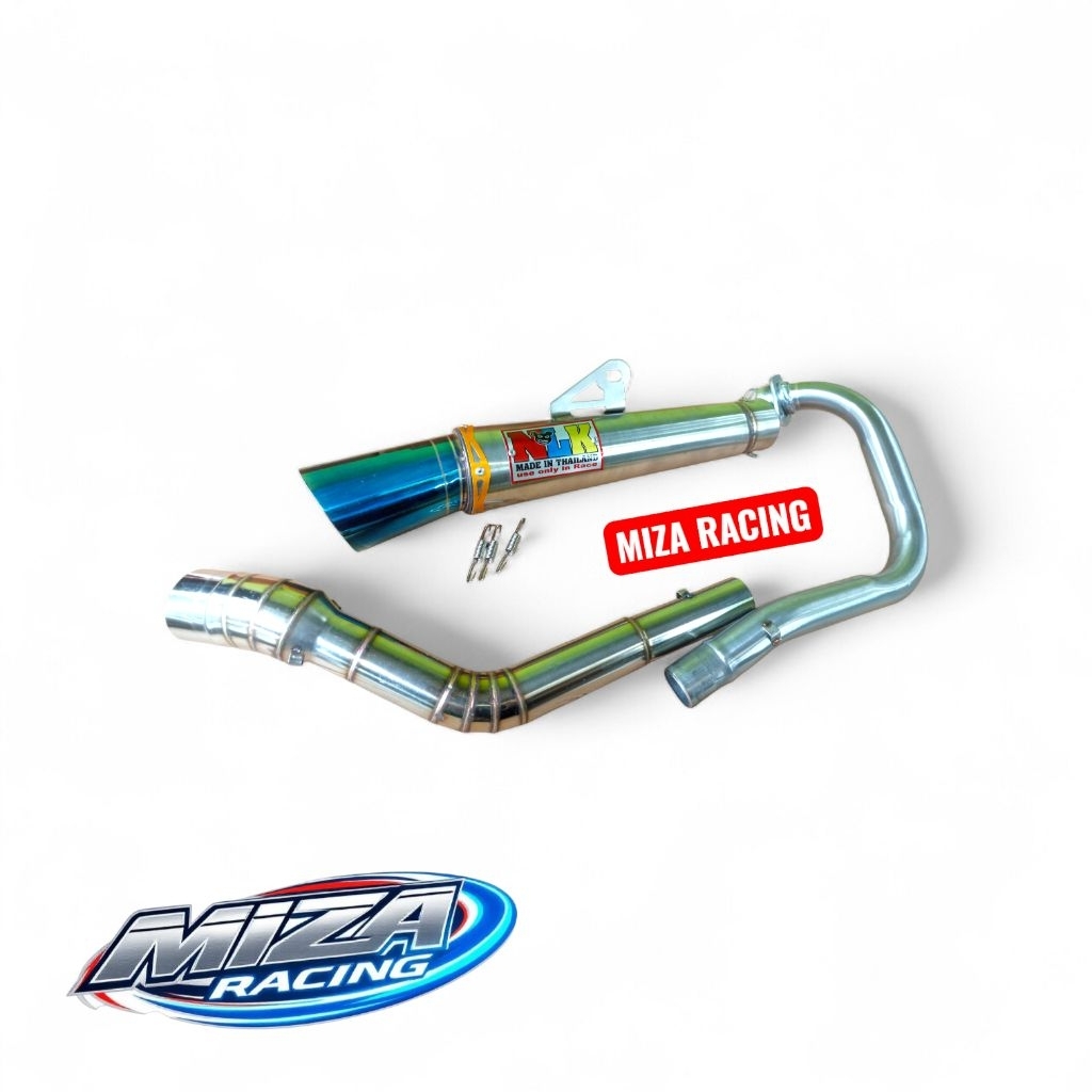 1 ชุดท่อไอเสีย Nlk Open spec ข้อศอกใหญ่สําหรับ Tmx 125 /150 Tmx 150 Raider 150carb,fi Rusi tc DL 125