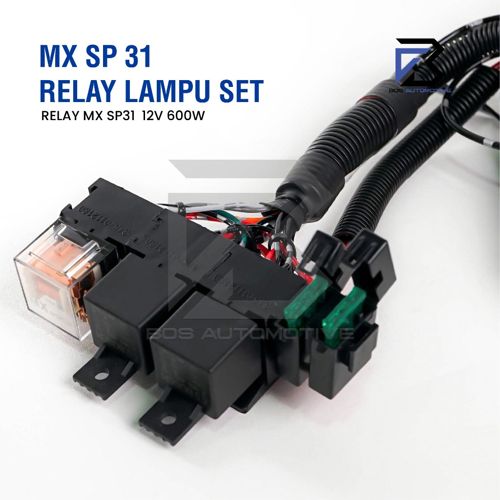 [MX] BOSCH SP Series 3 H4 ชุดสายรีเลย์ไฟหน้ารถ 12v รีเลย์สําหรับ 2 ไฟหน้ารถสากล ราคา ถูกที่สุด ดีลบีเคเค แกลเลอรีภาพที่ 5