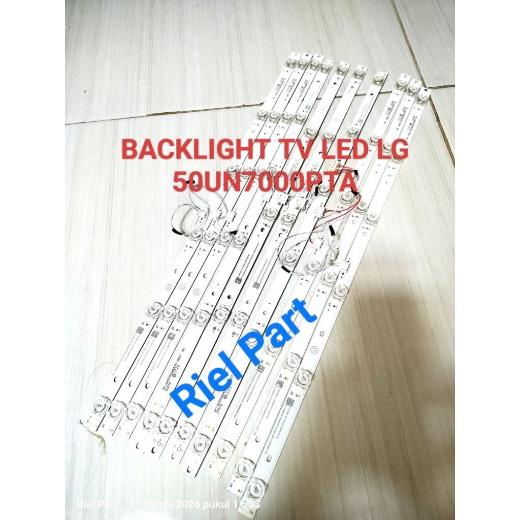 BL - BACKLIGHT - โคมไฟ LED - LG 50UN7000PTA LED TV BELKIT - 50UN7000