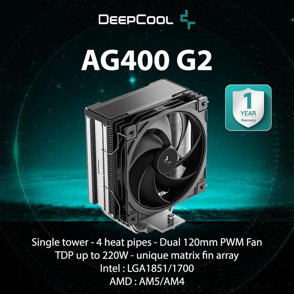 คูลเลอร์แอร์ซีพียู Deepcool AG400 G2