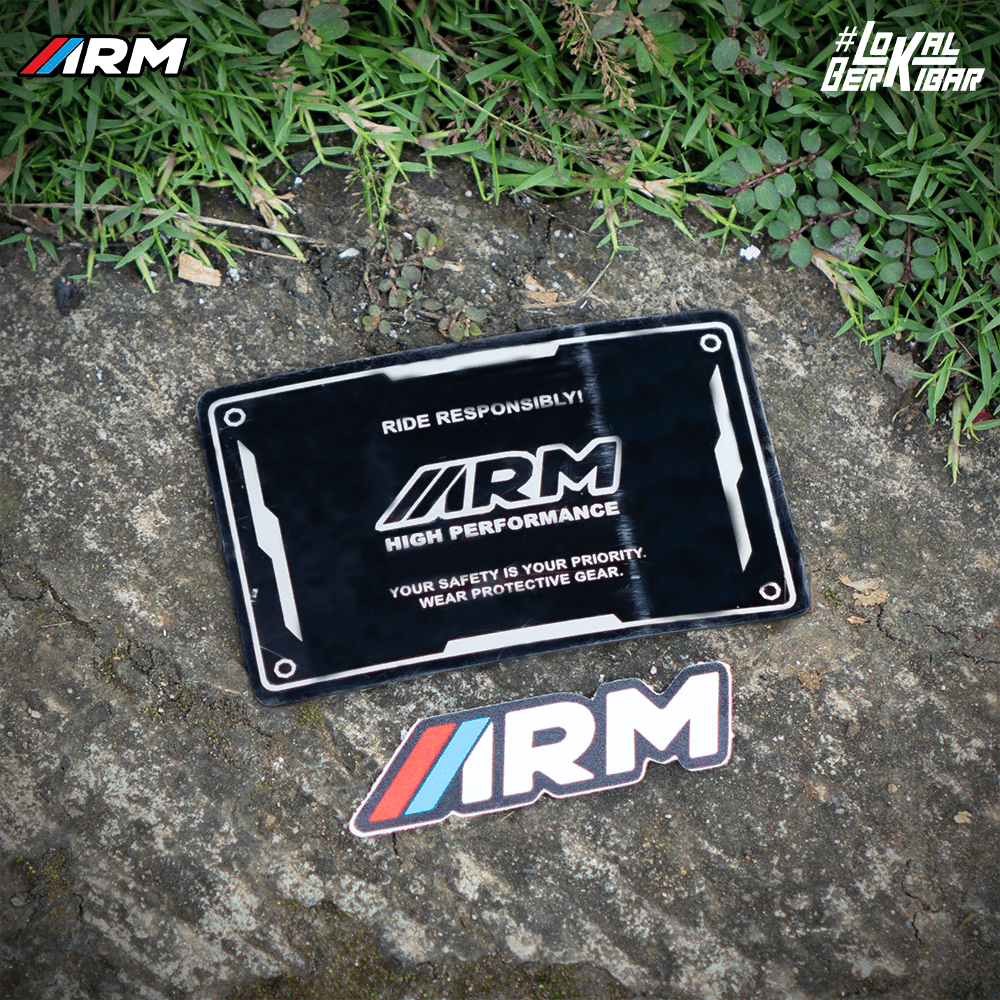 ARM ARUMI HONDA STAINLESS EMBLEM