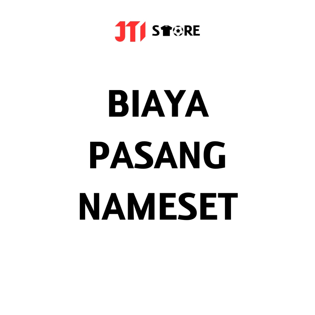 Custom Nameset Jersey ชื่อและด้านหลังหมายเลขค่าติดตั้งโดย Order JTI Store