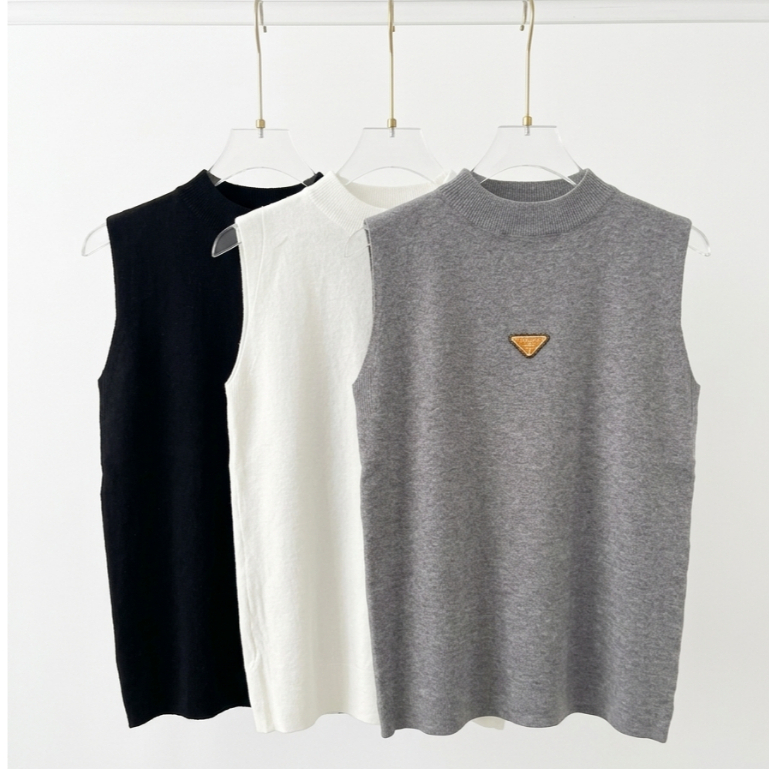 เสื้อกล้ามผ้าถักสําหรับผู้หญิง ทีที6354 คุณภาพสูง