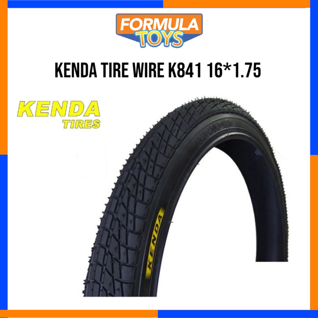 KENDA TIRE WIRE K841 16*1.75 FOLDING BIKE OR CHILDRENS BIKE OUTER TIRE