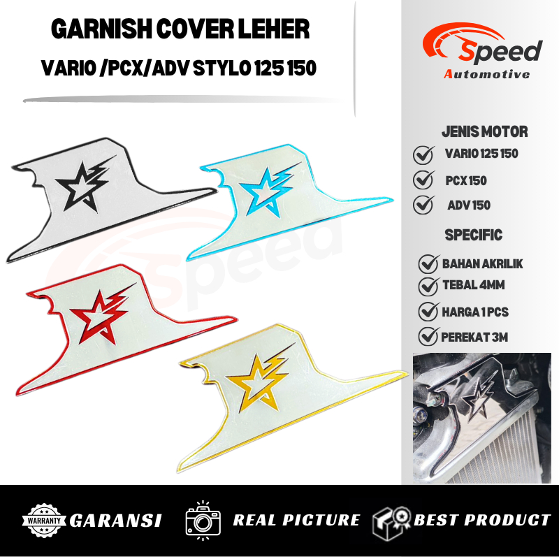 GARNISH COVER NECK VARIO 125 150 PCX 150 ADV 150 LIGHTNING STAR MODEL