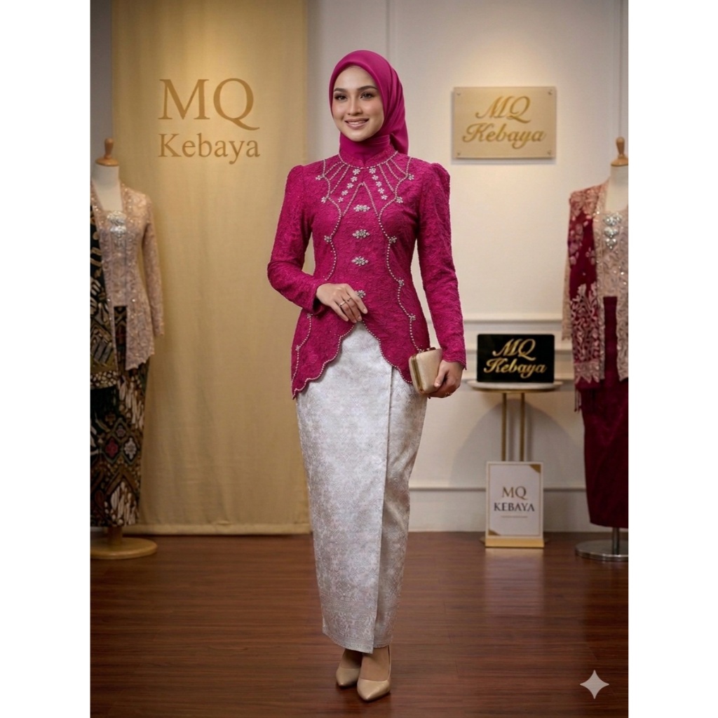 MQ Kebaya Alysa| ปาร์ตี้เคบายา | Kebaya ทันสมัย | การสําเร็จการศึกษา kebaya | แมรี่ซัมเคบายา