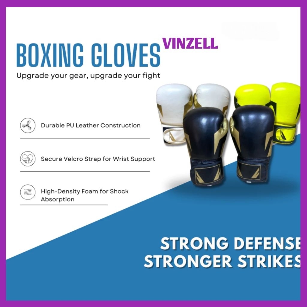 BOXING GLOVES - MUAY THAY MMA KICK BOXING GLOVES - ถุงมือชกมวย