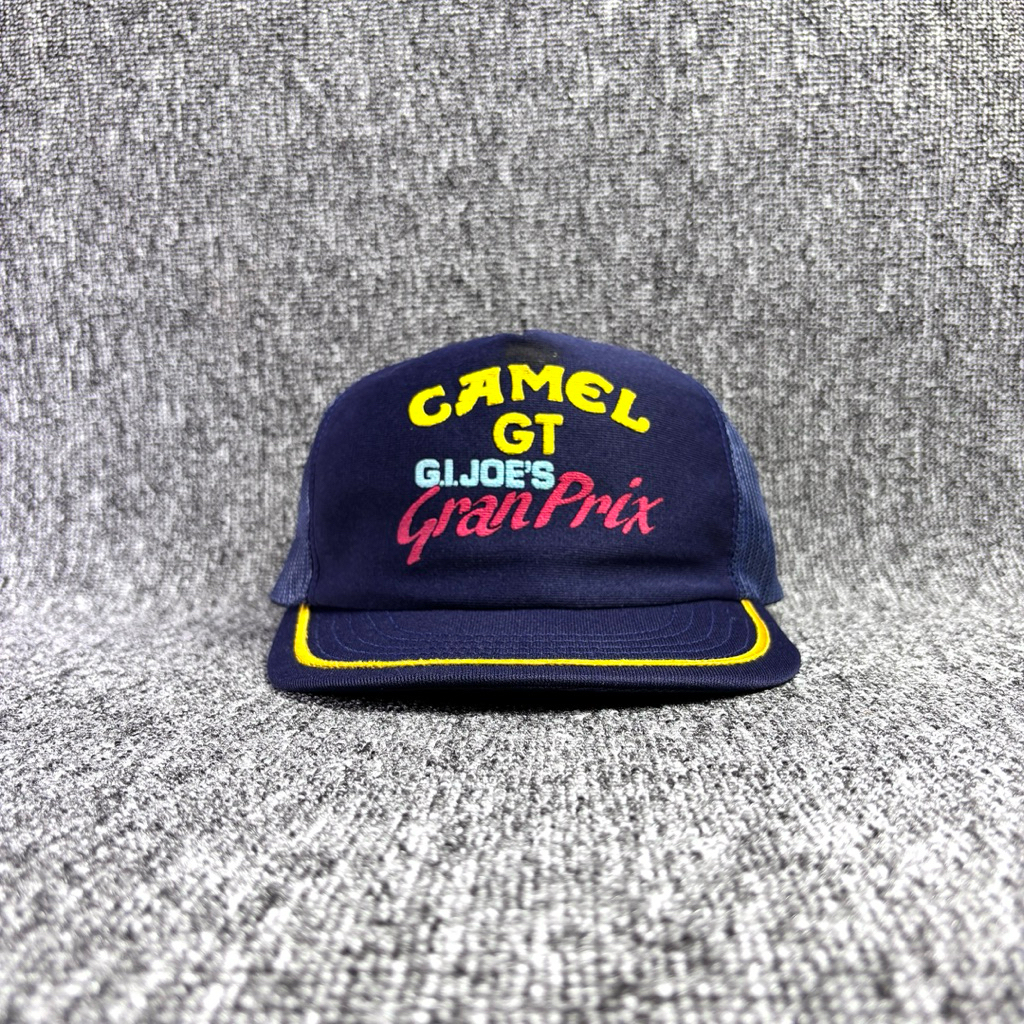 Cam*l GT Grand Prix GI Joeuangs Vintage 80s USA Second Original 345 หมวก