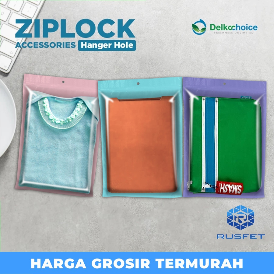 ZIPLOCK BAG ACCESSORIES CLIP DELKOCHOICE PREMIUM PACKAGING พลาสติก