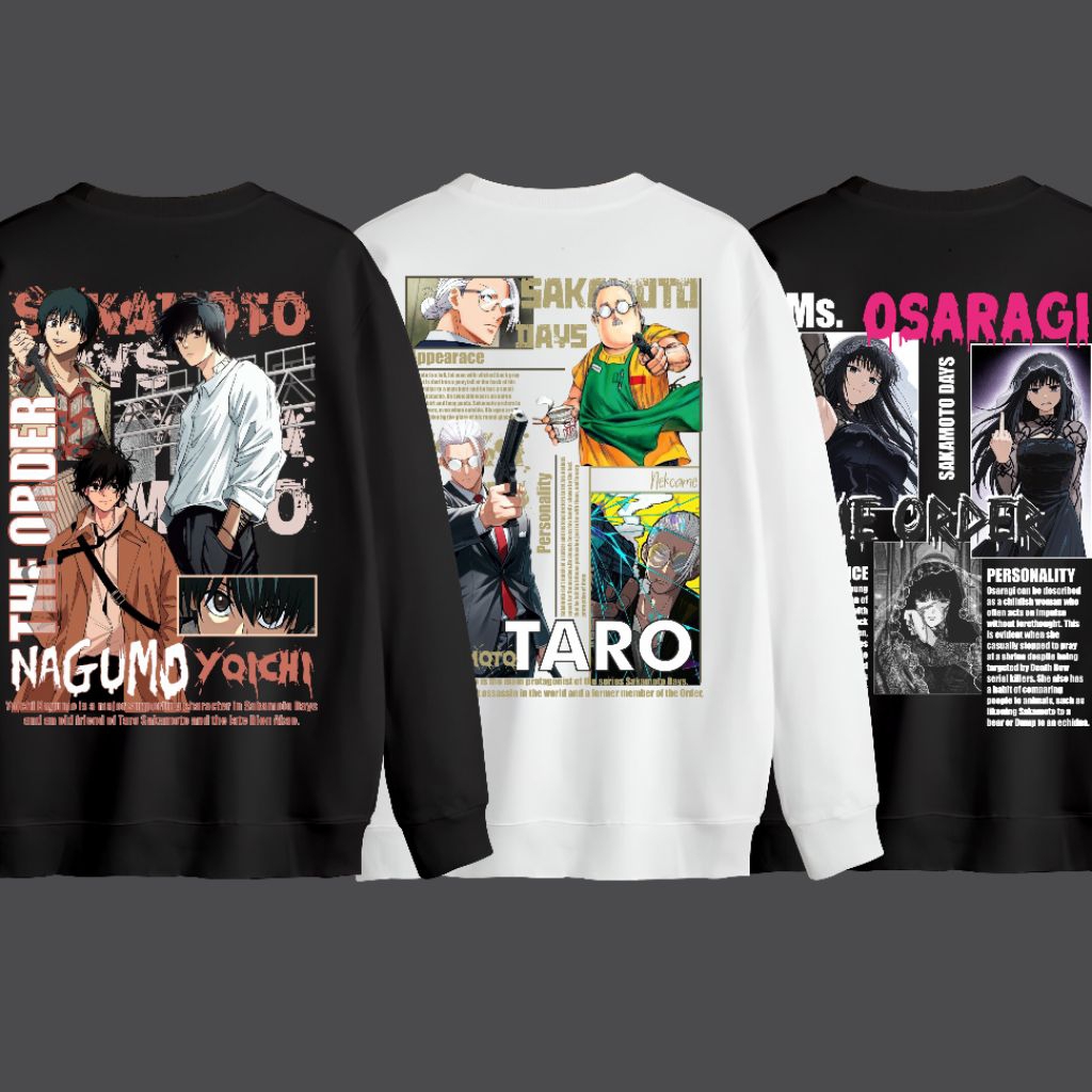 เสื้อกันหนาว Nagumo Yoichi Sakamoto Days