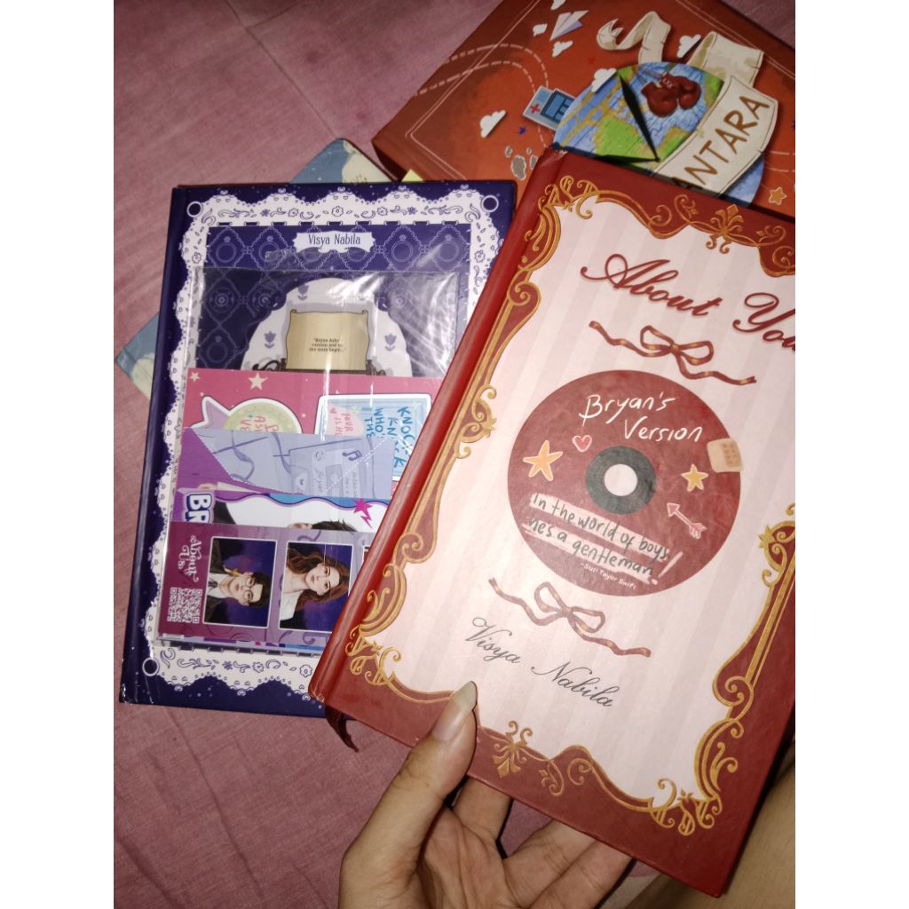 Preloved Novel ปกแข็ง About You & About Us (MUST อ่านคําอธิบาย)