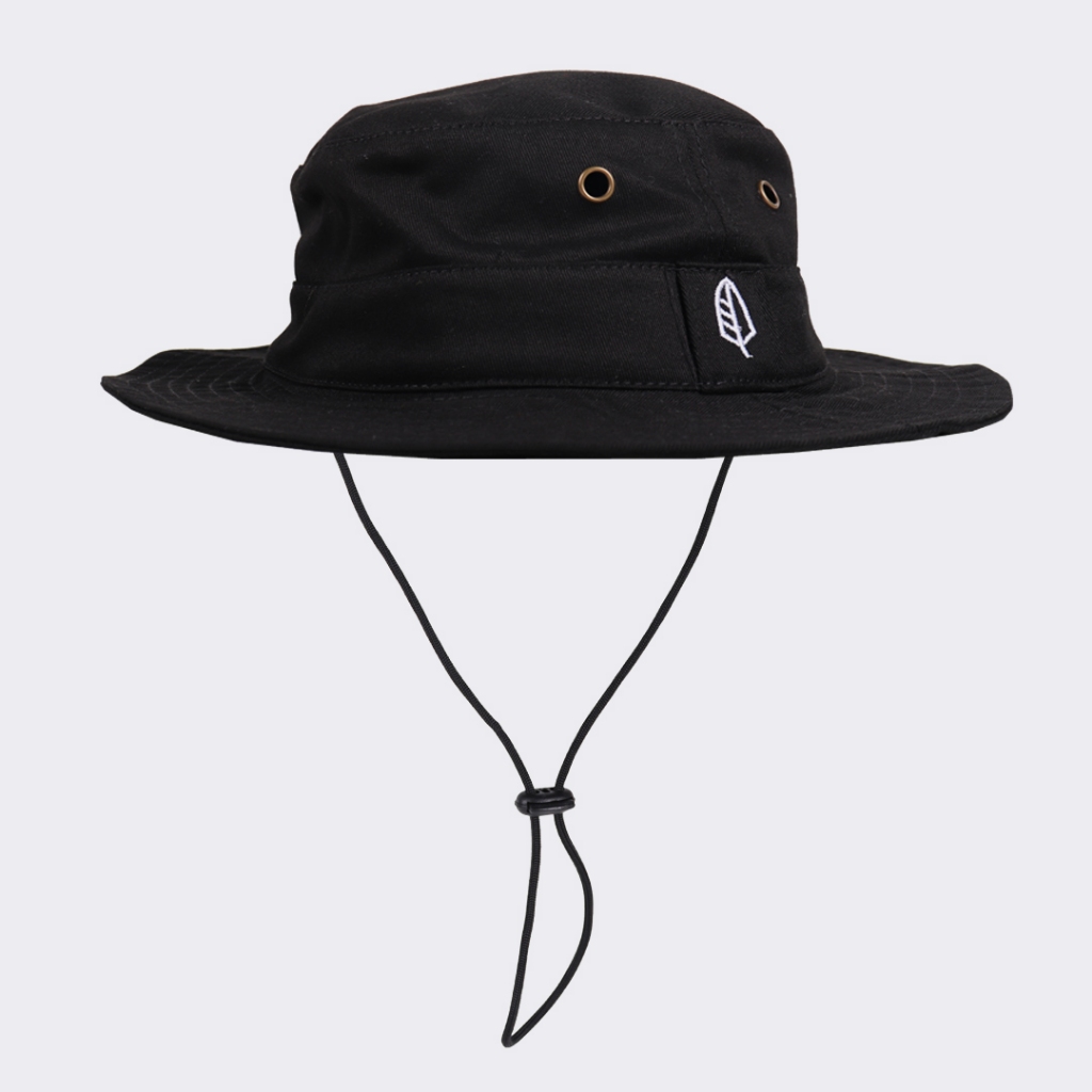 MORWICK - หมวกผู้ชาย Bucket Hat - Jungle - สีดํา